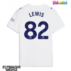 Manchester City Rico Lewis #82 Dámské Alternativní Dres 2026-27 Krátký Rukáv Manchester City Rico Lewis #82 Dámské Alternativní Dres 2026-27 Krátký Rukáv
